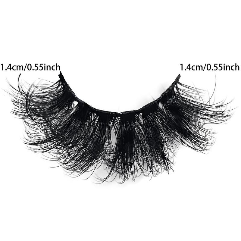 Fluffy Messy Falsies Eyelashes, 7 Pairs Natural Curling Eye Makeup Strip Lashes for Eyelashes Extensions, Eyelash Extension Strips, Lash Cluster Summer Gift, Christmas Gift