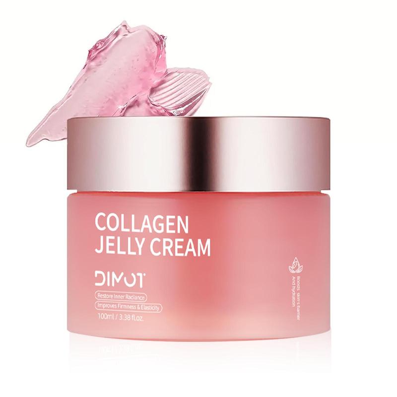 Collagen Jelly Cream with Niacinamide, 1 Box 2 Boxes Deep Hydration Facial Moisturizer, Nourishing Skin Care Product for Women & Men, Christmas Gift