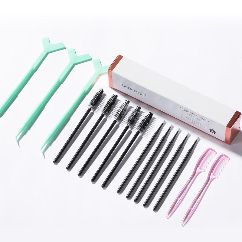 Eyebrow Lamination & Eyebrow Dyeing Kit, 25pcs set Eyebrow Styling Kit with Eyebrow Brush & Tweezers & Eyebrow Lamination Tools