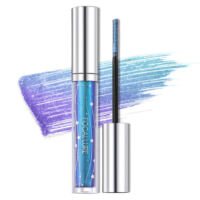 FOCALLURE Star Drifter Glitter Mascara #PK03 - Vanity of Galaxy Lash Makeup Cosmetic