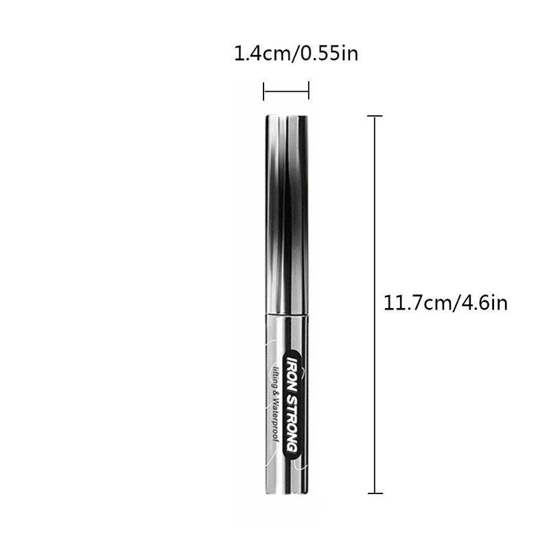 Waterproof Long Lasting Mascara, 2 Counts Natural Look Eyelash Extensions Mascaras, Professional Eye Enhancement Makeup Products