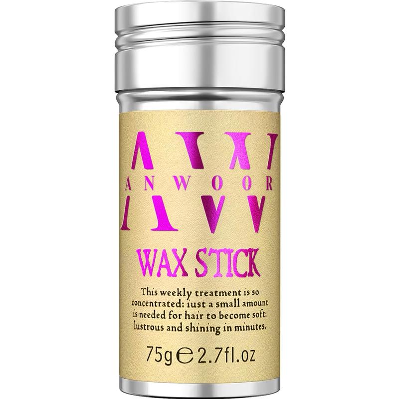 Hair Wax Stick, Wax Stick for Hair Flyaways Kids & Women Hair Accessories for Women Girls Hair Bun Maker for Kids Hair Slick Stick Baby Hair Gel Stick Kids Hair Products Hair Smoothing Stick AnWoor