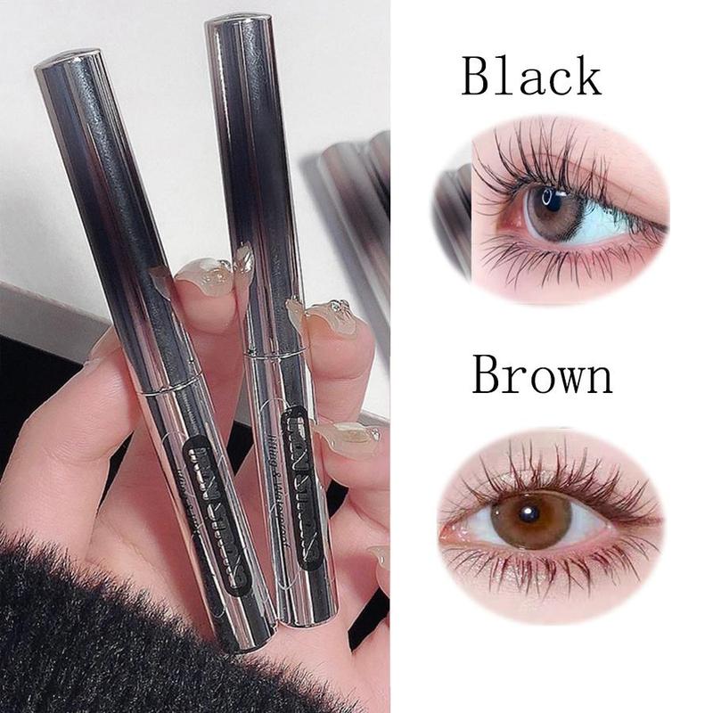 Waterproof Long Lasting Mascara, 2 Counts Natural Look Eyelash Extensions Mascaras, Professional Eye Enhancement Makeup Products