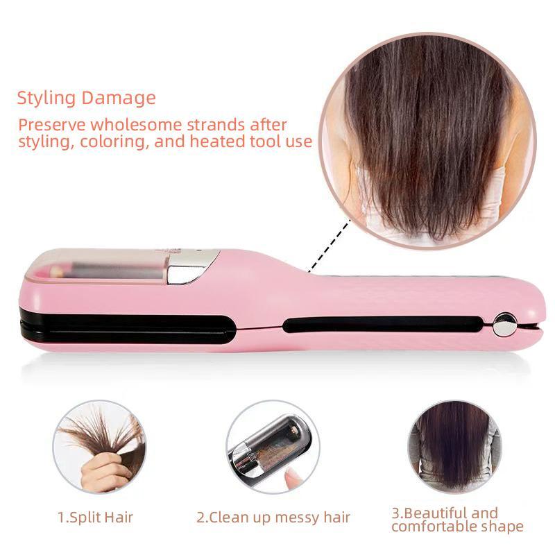 Electric Hair Trimmer, 1 Box Rechargeable Hair Split End Hair Trimmer & Accessories, Hair Styling Tools for Women & Girls, Hair Products