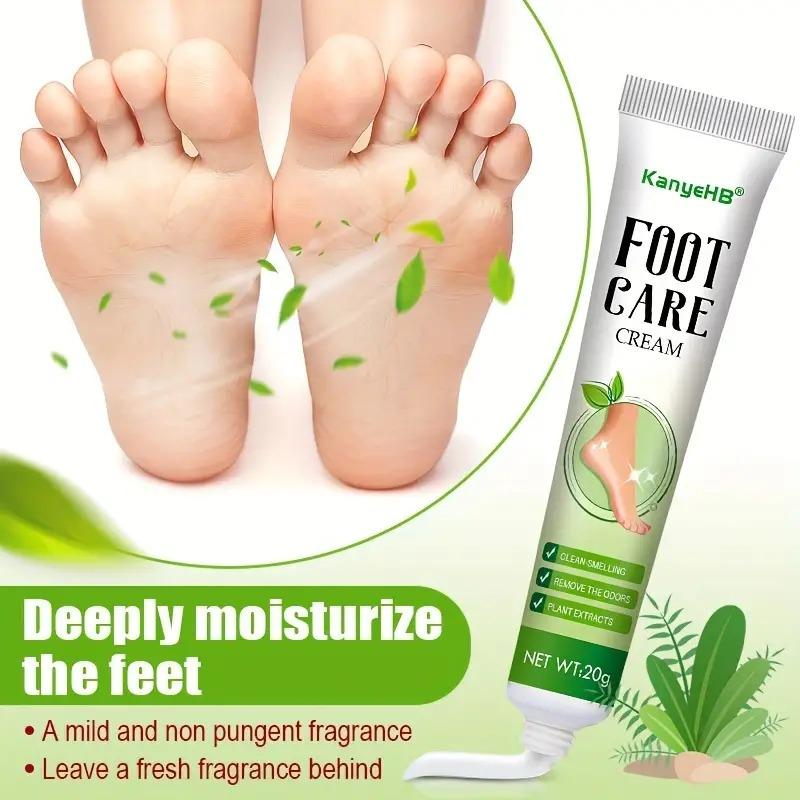 1pc Foot Deodorant Cream - Intense Odor Eliminator with Deep-Cleansing Formula, Long-Lasting Sweat Protection, Keeps Feet Fresh All Day Gentle