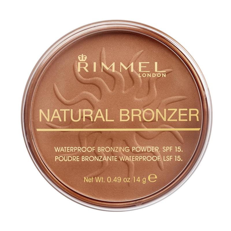 Rimmel London Natural - 022 Sun Bronze - Bronzer, Matte Finish, 0.49oz