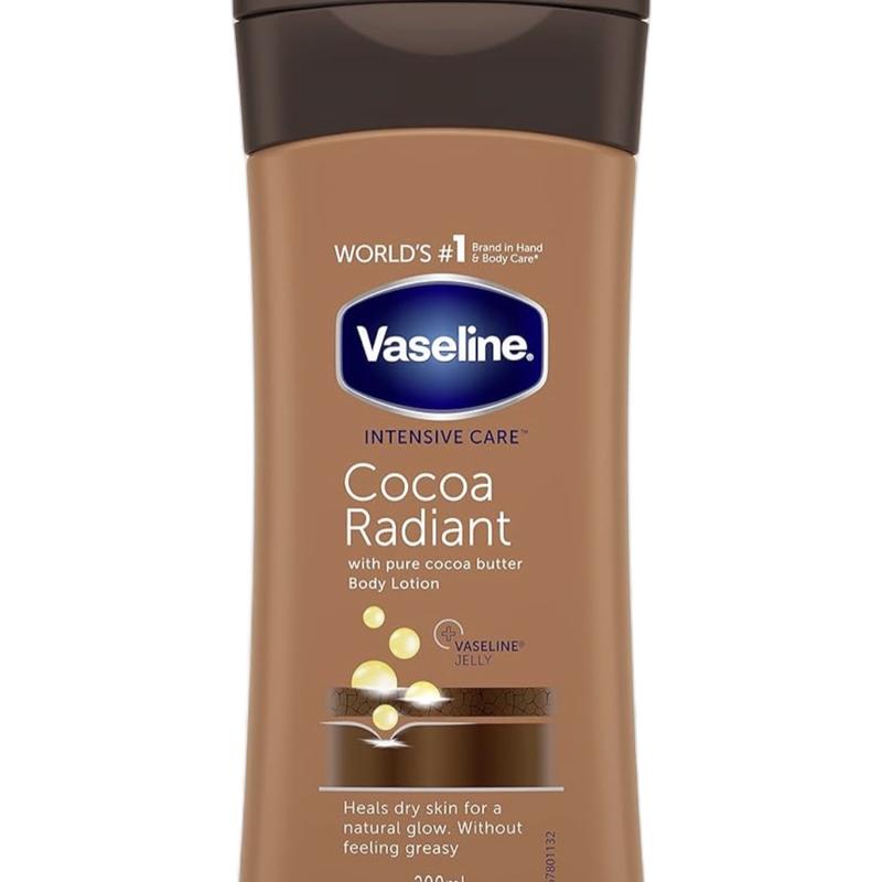 Vaseline Intensive Care Coco Radiant with Pure Coco Butter 100ml Pack of 2 Body Care Lotions