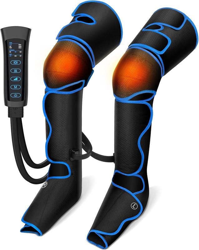 Leg Massager, Air Compression Leg Massager for Circulation, Relaxation, and Pain Relief - 6 Modes & 3 Vibration Settings, Ideal Gift for Men, Women, and Families, Perfect for Thanksgiving, Christmas, and New Year