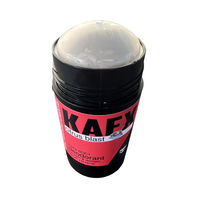 KAFX Body Citrus Blast Coffee Infused Natural Deodorant Organic Fruity Body Care Coconut