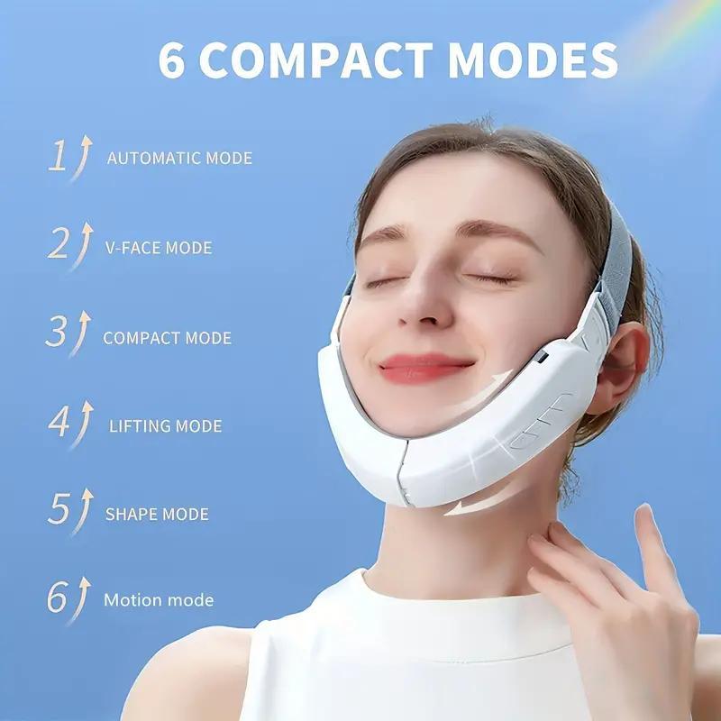 Portable Face Lifting Massager, 1 Box V Line Face Lift Massager, Double Chin Reducer, Facial Shaping Massager with Gentle Vibrations for Women