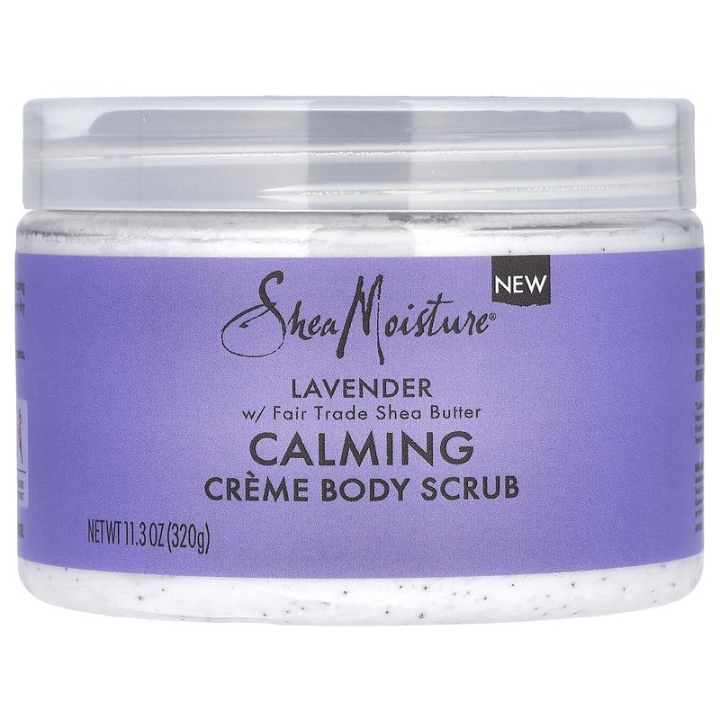 SheaMoisture Calming Creme Body Scrub, Lavender, 11.3 oz (320 g)