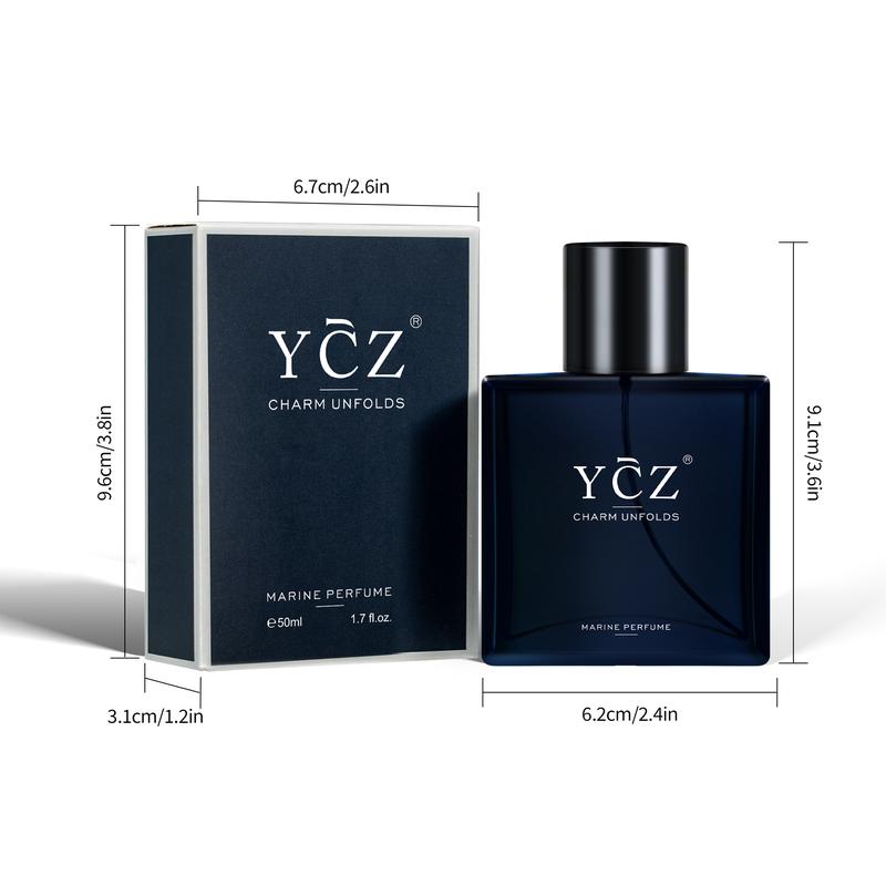 (Early Christmas promotion Only $7.98)YCZ Midnight Marine Man Cologne, Long Lasting Men perfume,Men's cologne , Gift,1.7oz(50ml)