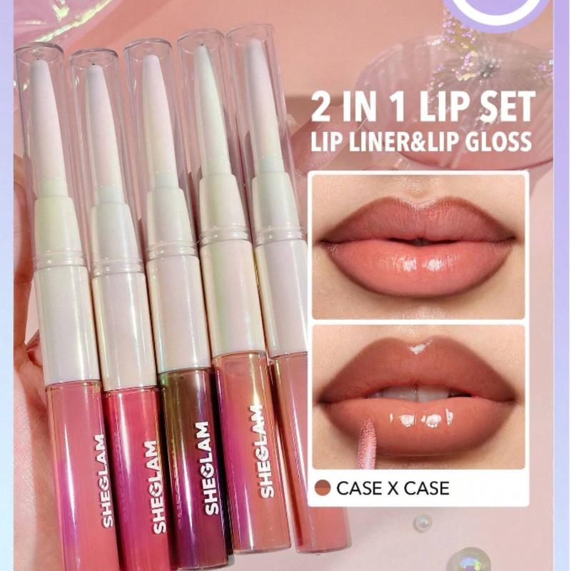 SHEGLAM Lip Rules Liner & Gloss Pen for Perfect Lip Color