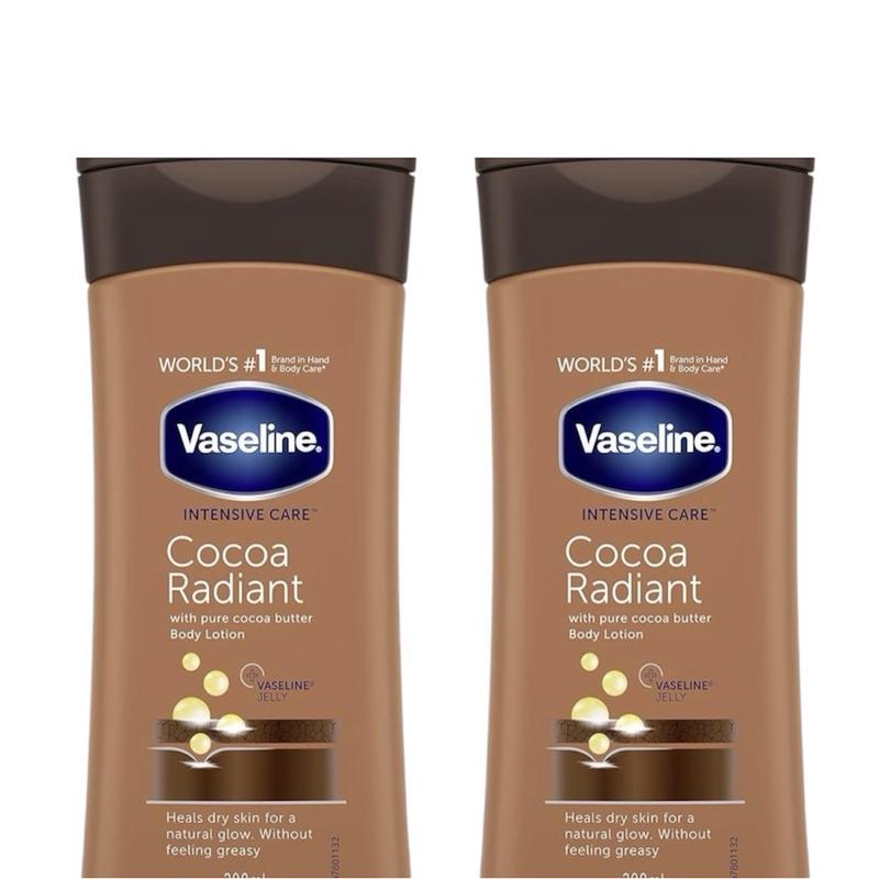 Vaseline Intensive Care Coco Radiant with Pure Coco Butter 100ml Pack of 2 Body Care Lotions