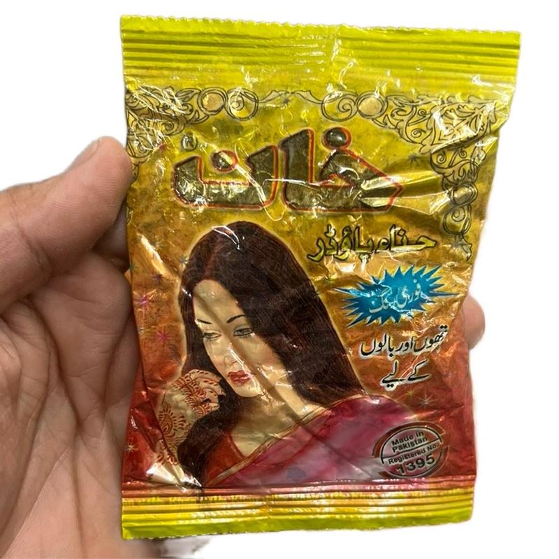 Khan Chemical Free Henna Powder 10 bags +2 as gift