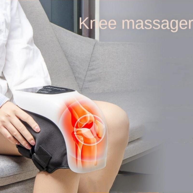 Comfort Heating Knee Massager Summer Gift, Electric Heated Knee Massager with LED Touch Screen, Cordless Body Care Knee Massage Machine, Birthday Gifts