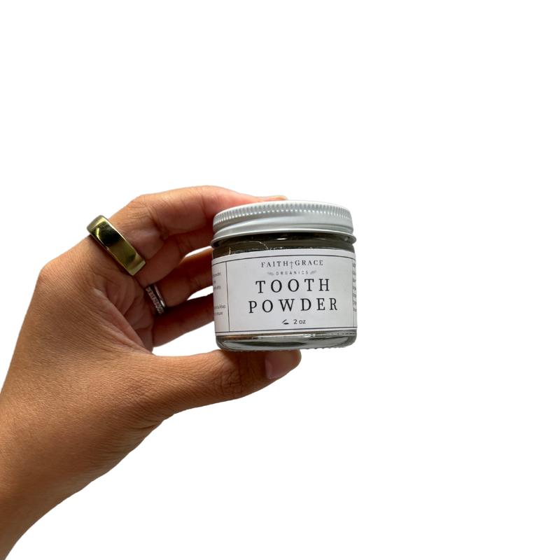 All Natural Tooth Powder, Organic Ingredients, Made in USA brighten toothpaste healthy toothpaste