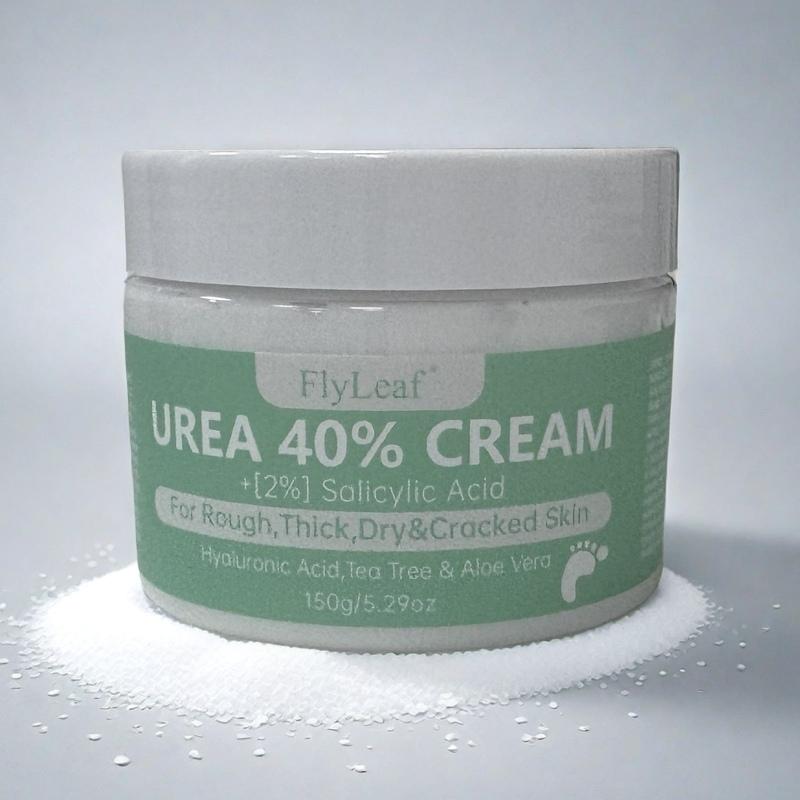 {+10$ 2pcs}FlyLeaf 40% Urea Cream with 2% Salicylic Acid for Hand and Foot Cream to Prevent Dry and Cracked Skin on Hands and Feet, Soften All Skin Type,  Deeply Moisturize in Winter.