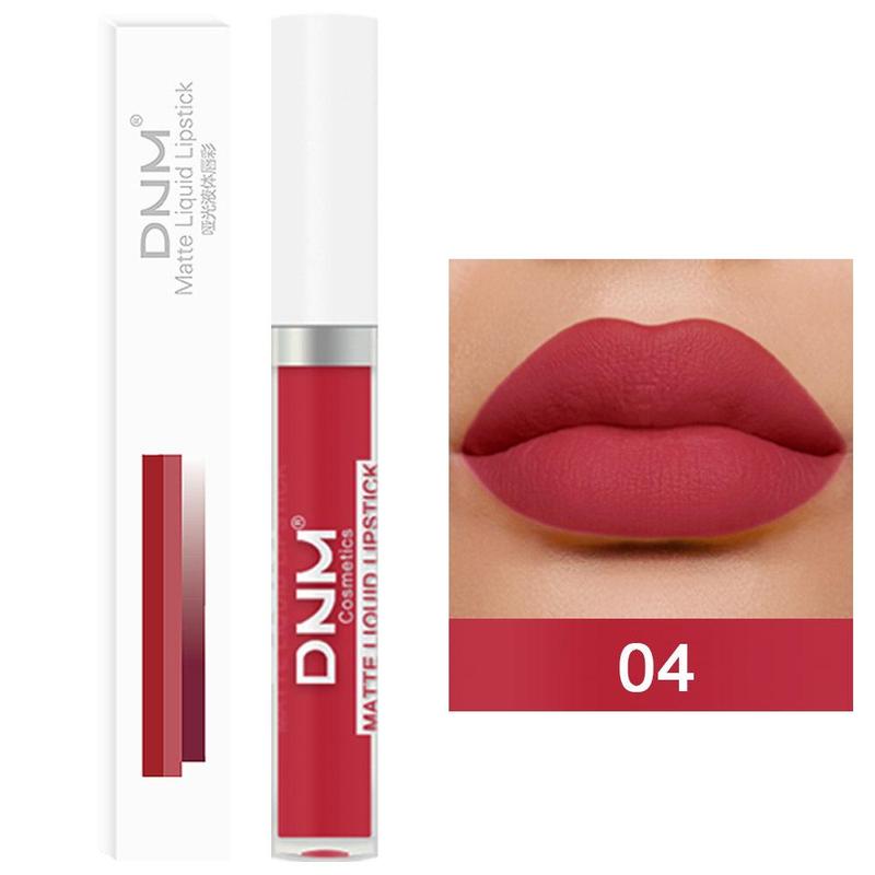 Long Lasting Matte Lipstick, 1 Count Matte Lip Balm Easy Coloring Water Proof Sweat Proof Moisturizing Matte Lip Sticks, Suitable for All Occasions Lip Makeup, Girls and Women Makeup Accessories