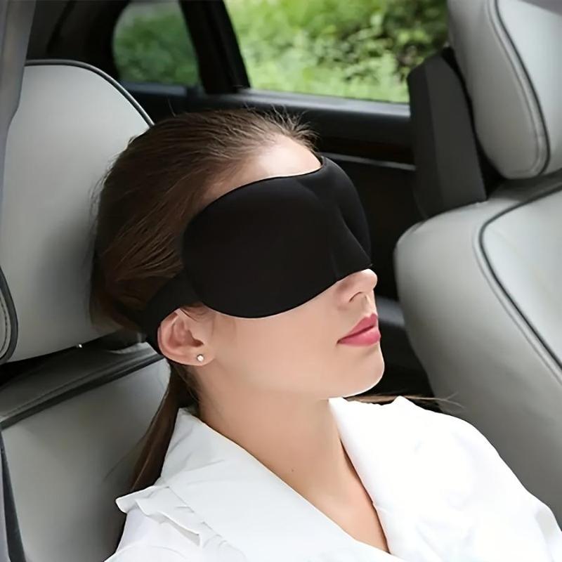 Breathable 3D Sleep Mask, 1 Count Soft & Comfortable Sleep Eye Mask, Unisex Eye Cover for Travel Yoga Nap, Sleeping Accessories for Home & Office