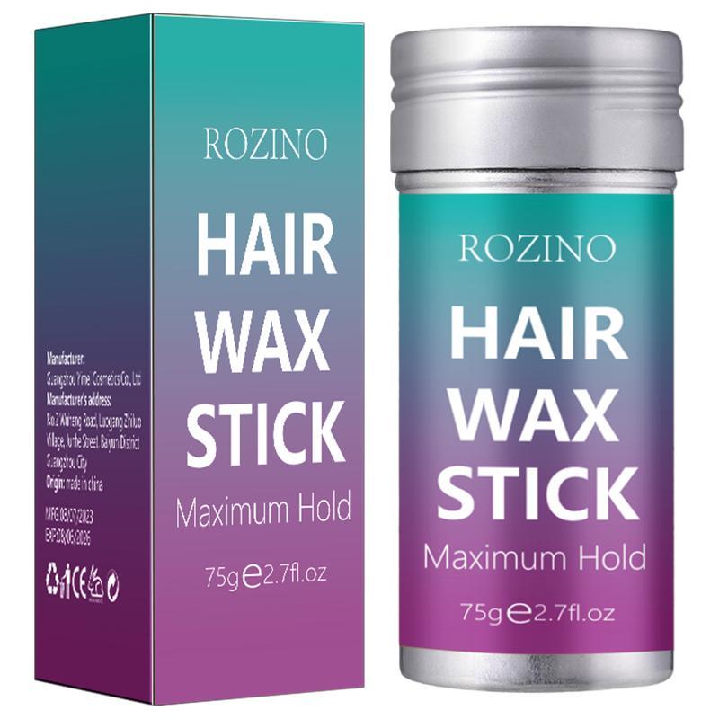 1 Count 75g Maintenance & Styling Hair Wax Stick, Summer Hair Styling Gel Stick, Hair Texturing Product for Men & Women