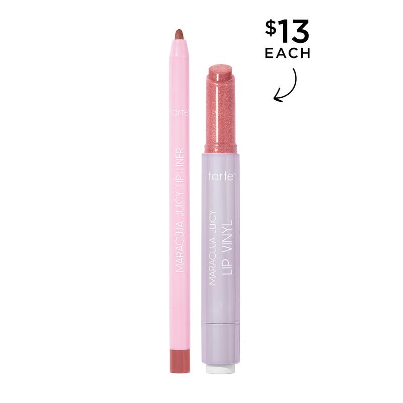 tarte maracuja juicy lip vinyl and lip liner duo