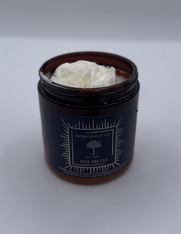 Cold & Flu Body Cream for Skin Repair and Comfort - Body Care