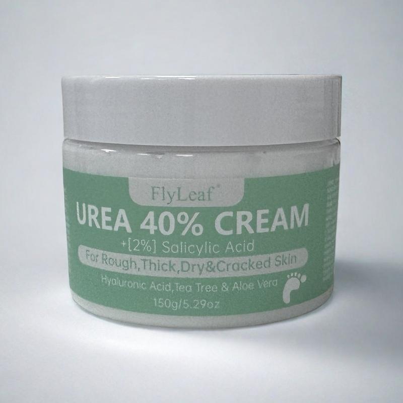 {+10$ 2pcs}FlyLeaf 40% Urea Cream with 2% Salicylic Acid for Hand and Foot Cream to Prevent Dry and Cracked Skin on Hands and Feet, Soften All Skin Type,  Deeply Moisturize in Winter.