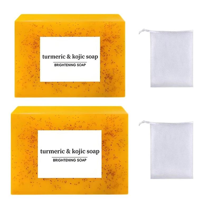 Kojic Turmeric Face Soap, Kojic Soap, Face Cleansing Soap, Turmeric Face and Body Soap, Kojic Face and Body Soap