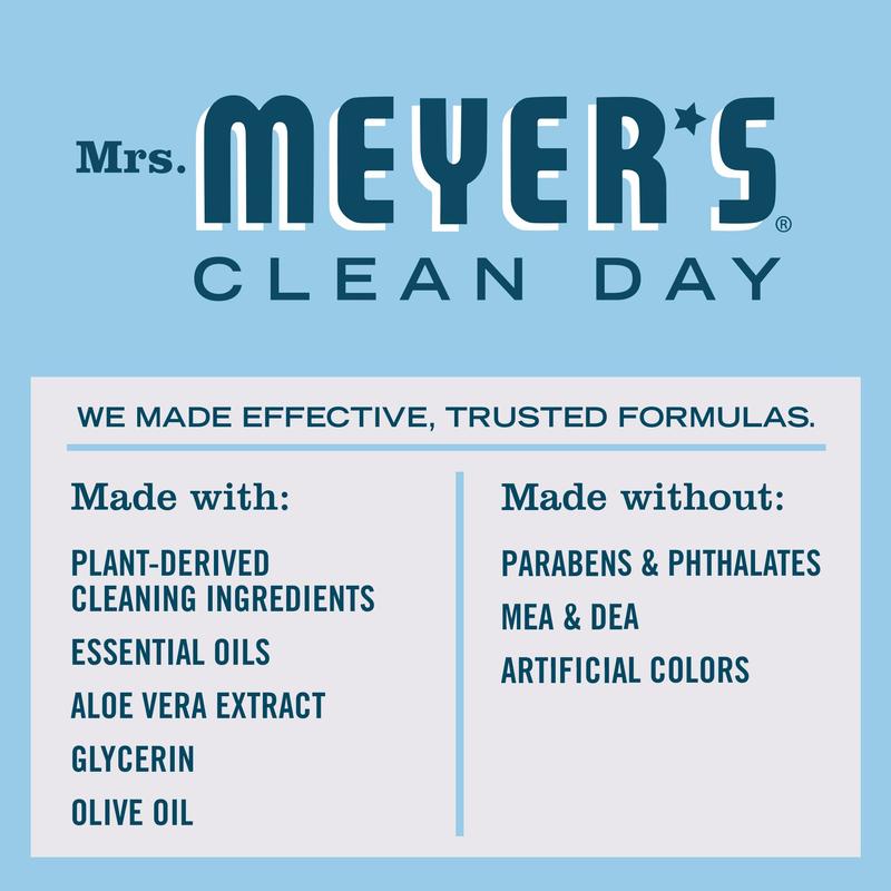 MRS. MEYER'S CLEAN DAY Liquid Hand Soap Refill, Rainwater, 33 OZ