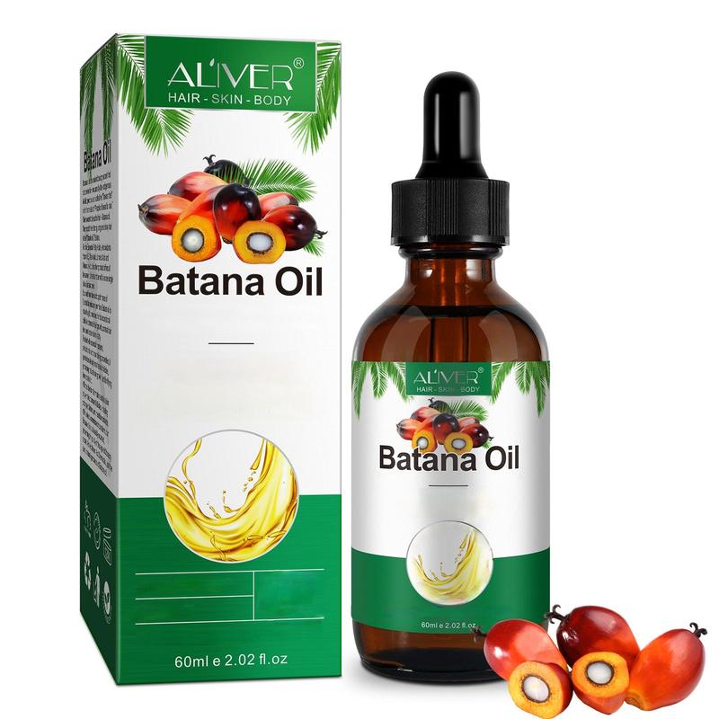 ALIVER Batana Oil for Hair Care – Enhances Hair & Skin Radiance, Prevents Hair Loss, and Repairs Damaged Hair – 2.02 Fl Oz Haircare Comfort