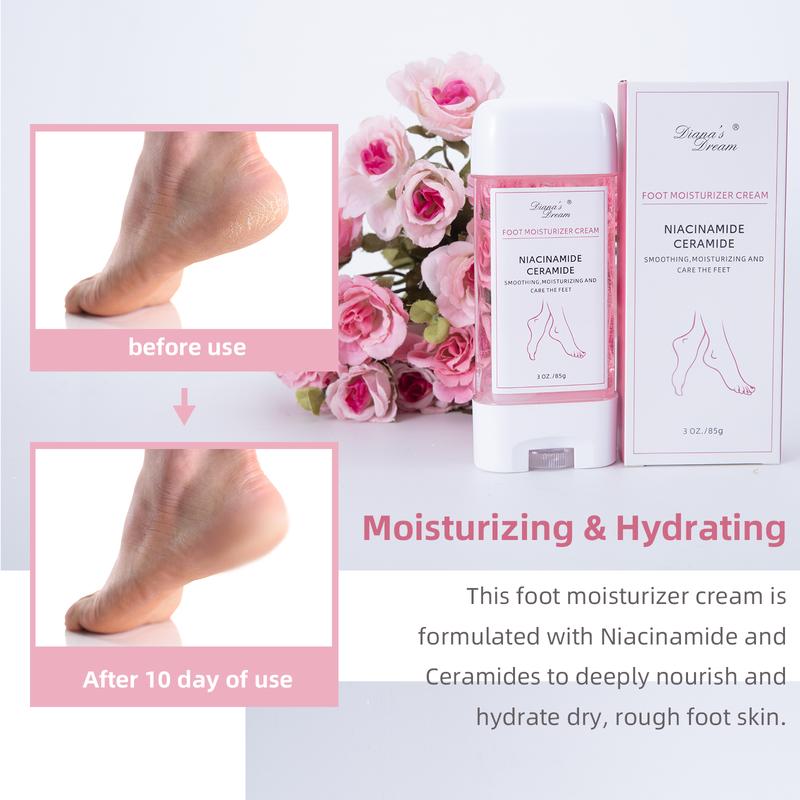 Diana's Dream Foot Moisturizer Cream | Smoothing, Moisturizing & Hydrating for Dry, Rough Feet