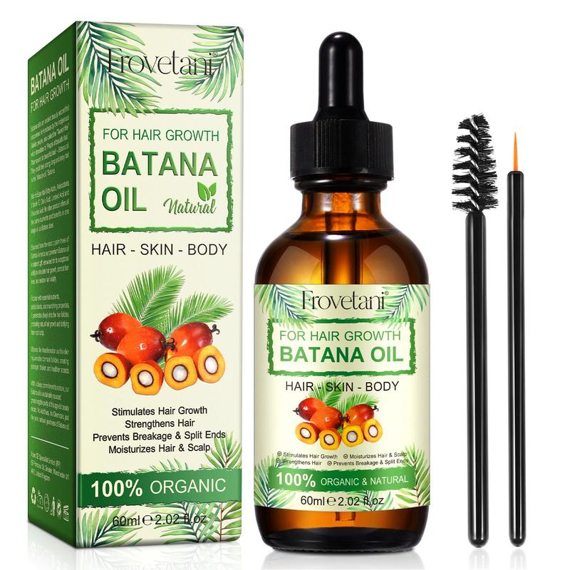 Batana Oil Hair Serum, Deep Moisturizing & Soothing Hair Oil, Hair Care Product for Dry & Damaged Hair, Suitable for All Hair Types