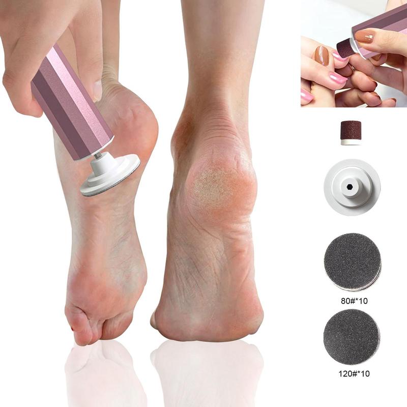 Electric Foot File, 1 Set Professional Pedicure Electric Callus Remover, Foot Sander Machine, Electric Foot Callus Remover