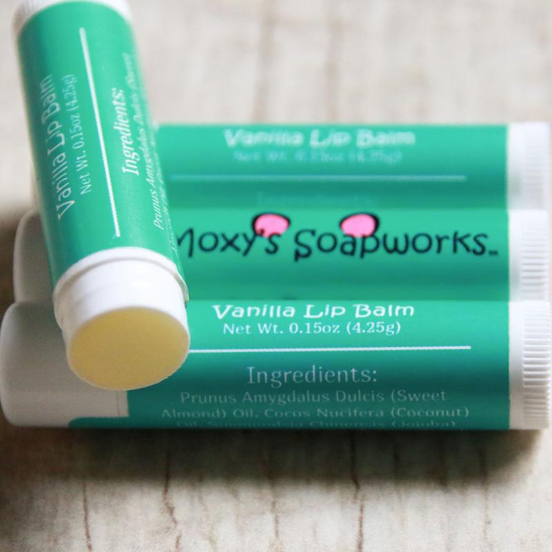 MoxysSoapworks Luxury Lip Balm with Nourishing Oils and Subtle Flavors Skincare Fragrance Skincare Fragrance