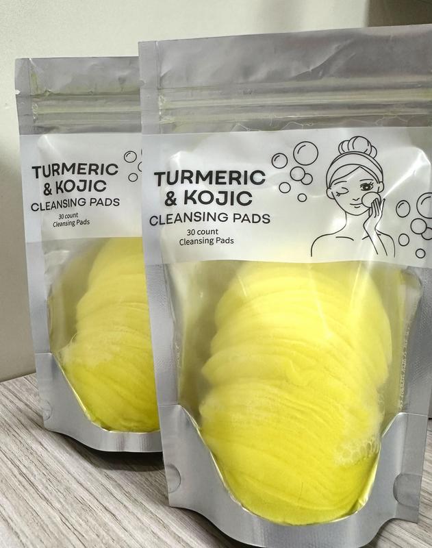 Turmeric Cleansing ExfoliatingPads Facial Cleansing Skincare