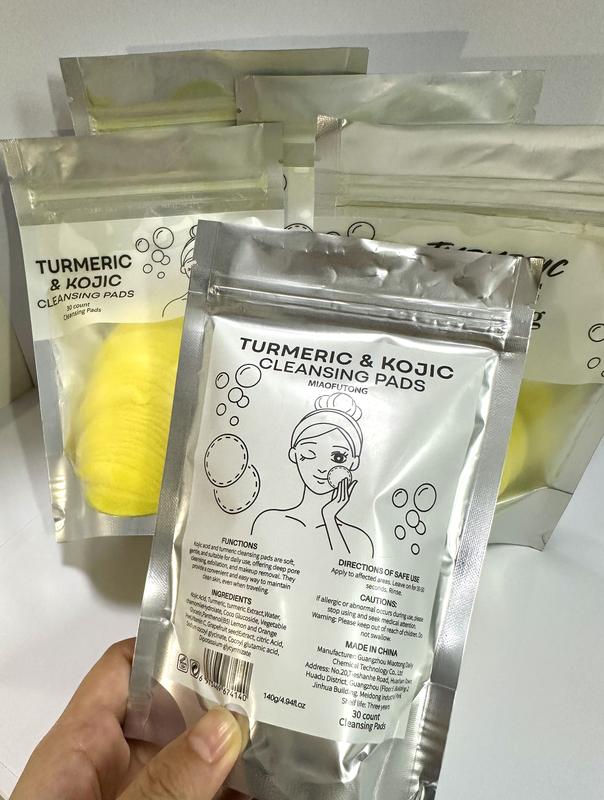 Turmeric Cleansing ExfoliatingPads Facial Cleansing Skincare