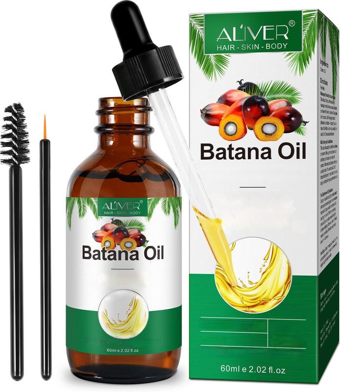 ALIVER Batana Oil for Hair Care – Enhances Hair & Skin Radiance, Prevents Hair Loss, and Repairs Damaged Hair – 2.02 Fl Oz Haircare Comfort