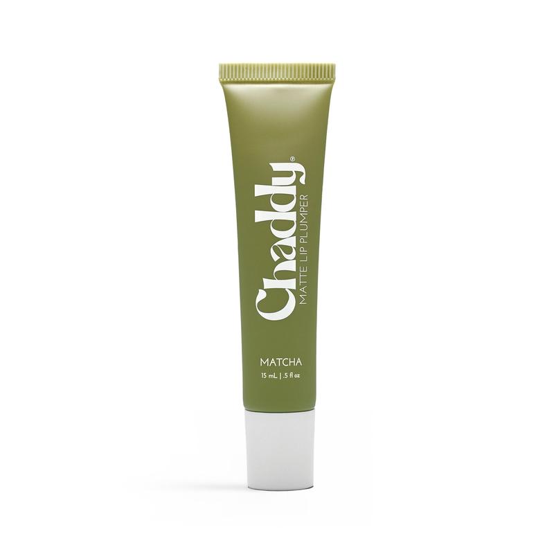 CHADDY MATTE LIP PLUMPER - Hydrating Lip Plumper with Hyaluronic Acid | Natural Lip Care and Enhancer (Matcha)