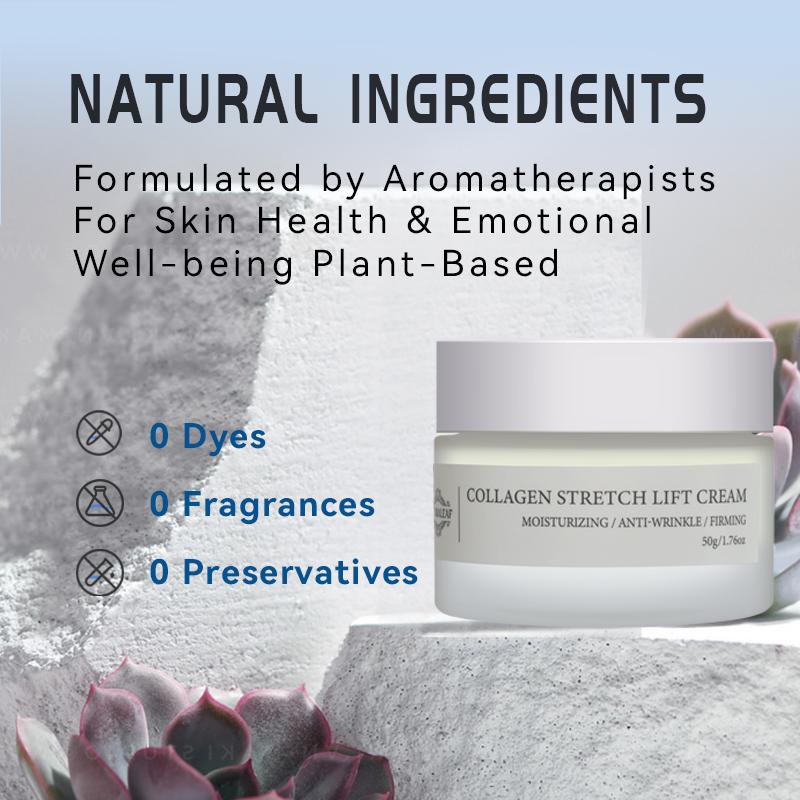 Naturaleaf Collagen Cream for Fine Lines,Face Moisturizer with Retinol, Botanical Oil for Anti Wrinkles|Day & Night Face Cream for Anti-Aging,Moisturizing, Lifting & Recovery