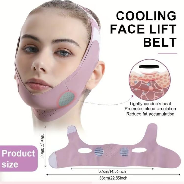 Reusable V-line shaped Face Lifting Corrector, Breathable Double Chin Reducer,V-face Mask, Face Lifting Corrector for Women, Facial Slimming &Massage Tools Comfort Skincare Adjustable Contour Daily Tightenin guasha double chin skin care