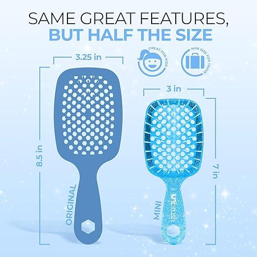 UNbrush Mini Original Detangling Hair Brush