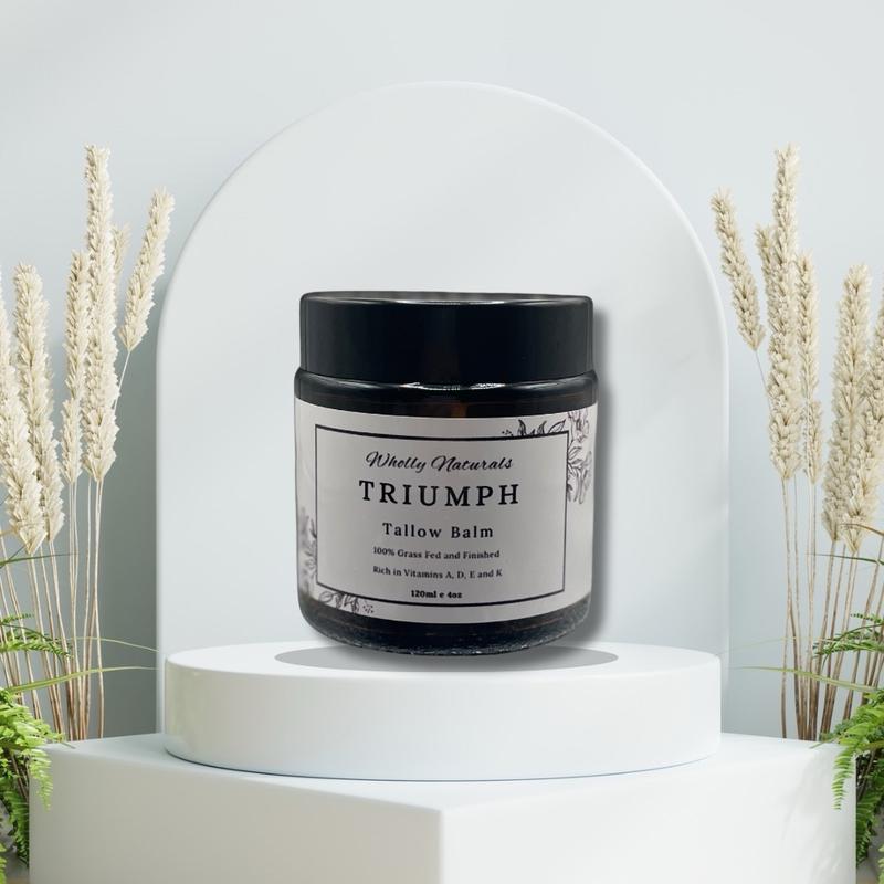 Tallow Balm  Daily Moisturizers Nourishing Radiant Skincare Bright Calming Delicate  Chamomile beef