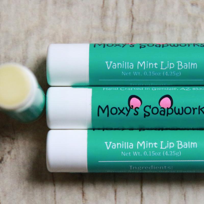 MoxysSoapworks Luxury Lip Balm with Nourishing Oils and Subtle Flavors Skincare Fragrance Skincare Fragrance