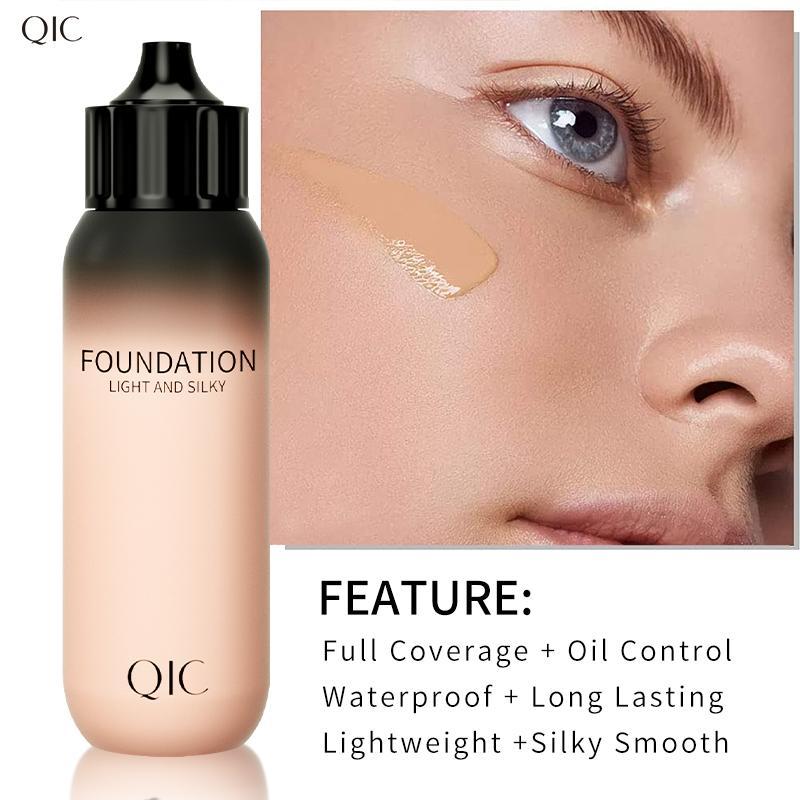 Long-lasting Liquid Foundation, Lightweight Hydrating Concealer Foundation, Flawless Makeup Foundation, Moisturize Skin & Cover Pores