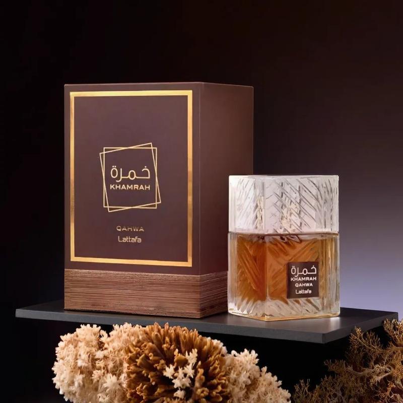 Lattafa Khamrah Qahwa 3.4 Fl Oz Eau de Parfum Unisex Fragrance