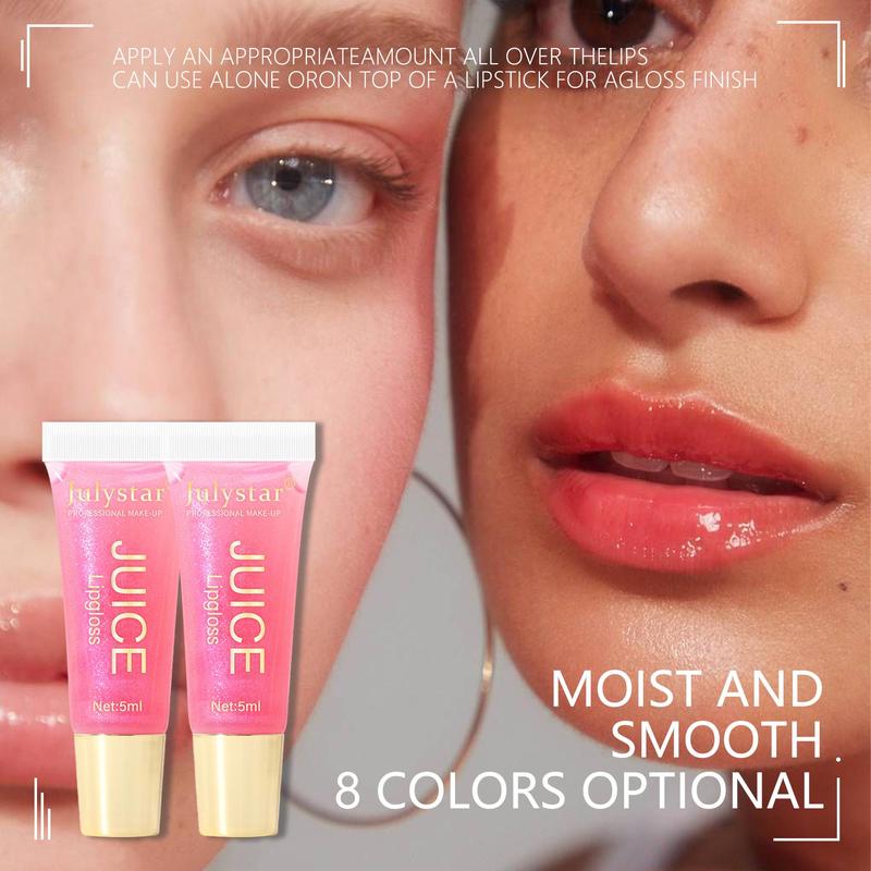 Long-lasting Moisturizing Lip Gloss, Glossy Lip Glaze Stick, Smudge-Proof Plumping Lip Tint For All Occasions Makeup, Girls And Women