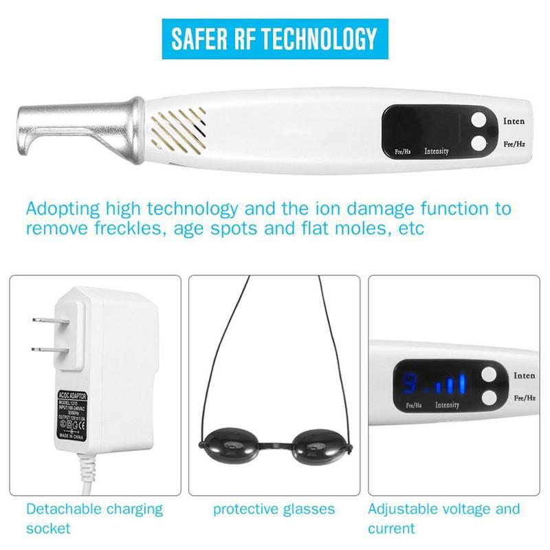 Handheld Picosecond Laser Pen Tattoo Scar Freckle Removal Machine Skin Beauty Device