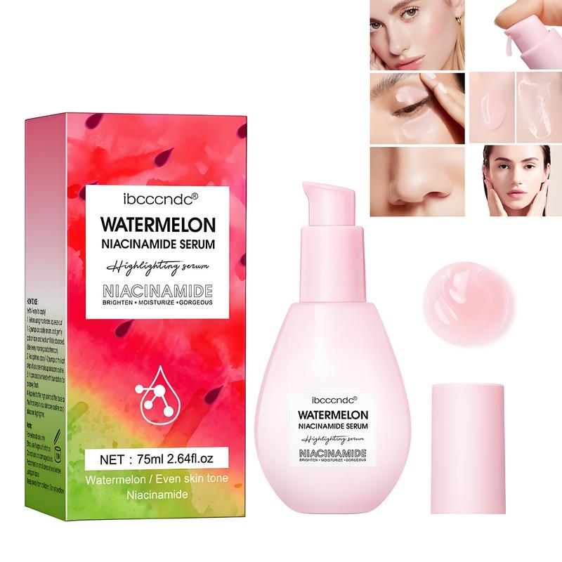 Moisturizing Watermelon NiacinamideSerum, Hydrating & Nourishing FaceSerum, Daily Skin CareProduct, Comfort Skincare, Mother's DayGift