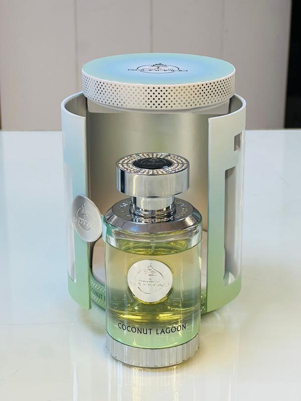 Coconut Lagoon EDP Perfume by Aroma Concepts 100ML (3.38 Fl Oz) | Refreshing, Tropical Fragrance with Vanilla & Coconut Notes - Paris Corner Perfumes